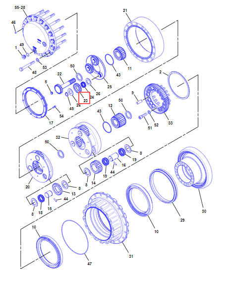 E324行一星齿 E324 一星齿