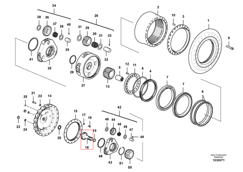 临工500 行一中轴 临工500 行一中轴