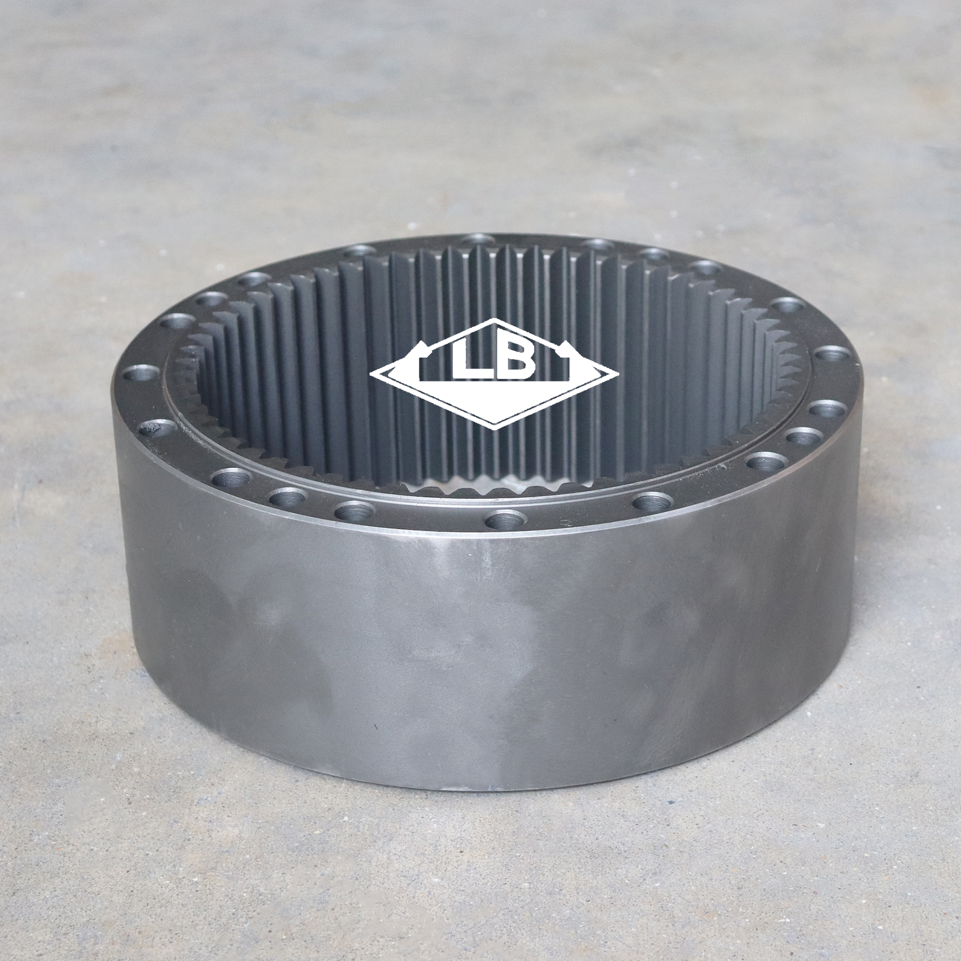 CX210 CX220 Ring Swing Ring Gear KRC0151 LC00221 Piezas de la caja de cambios para excavador de casos