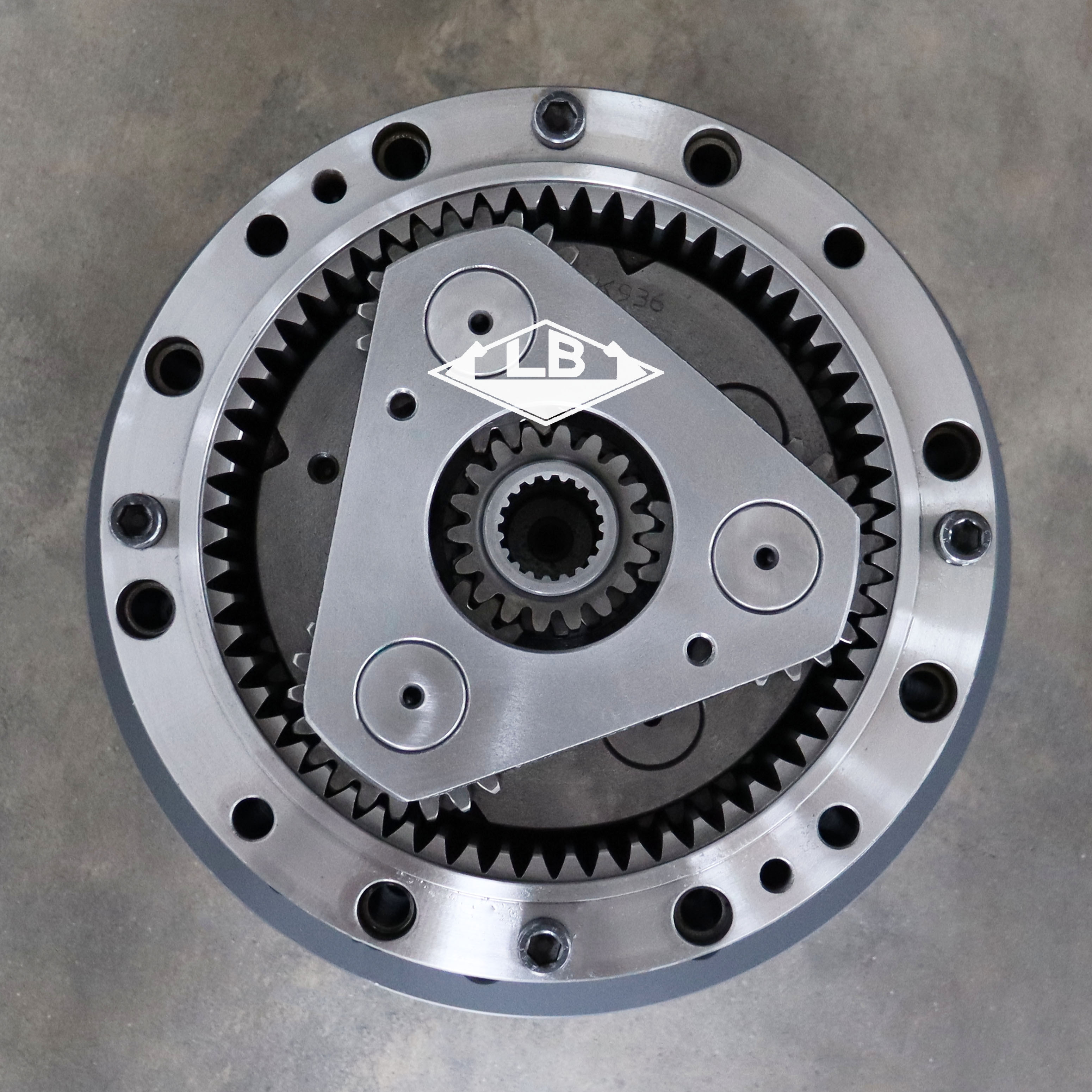 EC200D Reductor Swing Assy VOE14712521 EC200D Swing Geabrox para Volvo Excavator