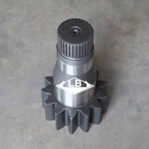 R210-9 R220-9 Eje de swing 39Q6-12120 39Q6-12121 Engranaje de piñón de oscilación para Hyundai Excavator
