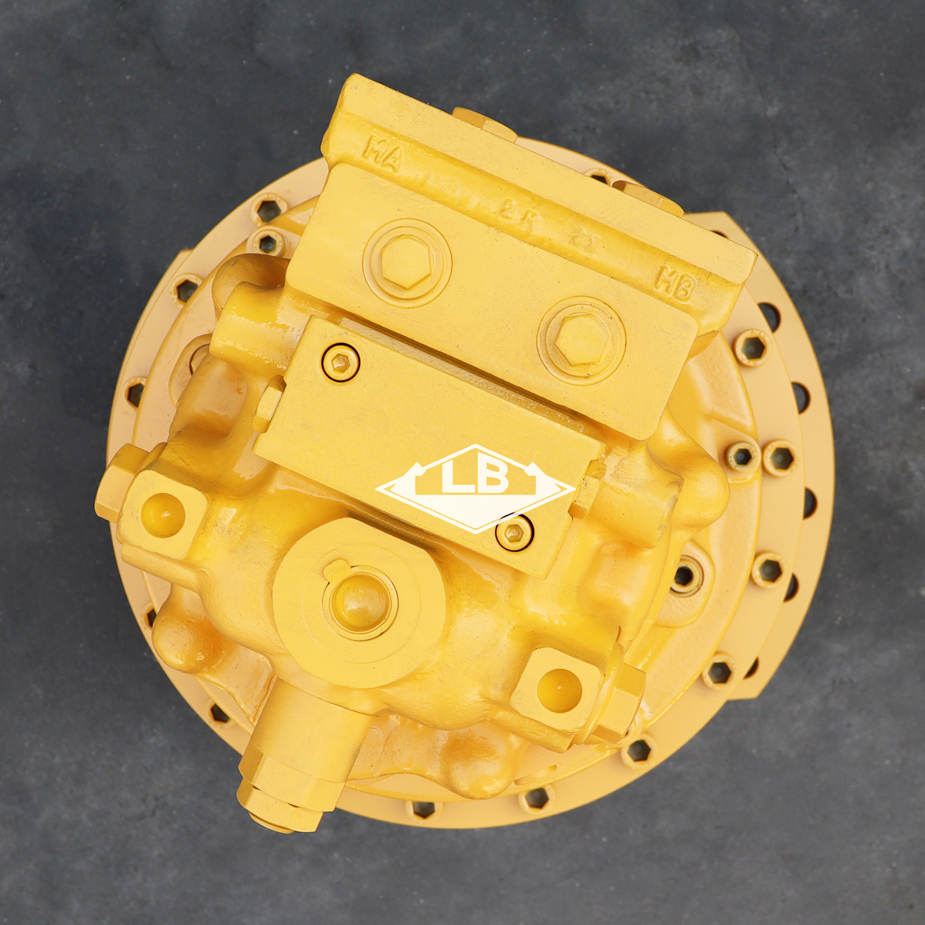 PC200-7 maquinaria de swing 706-7G-01040 20y-26-00240 20Y-26-00211 PC200-7 Caja de cambios de swing para excavador de komatsu
