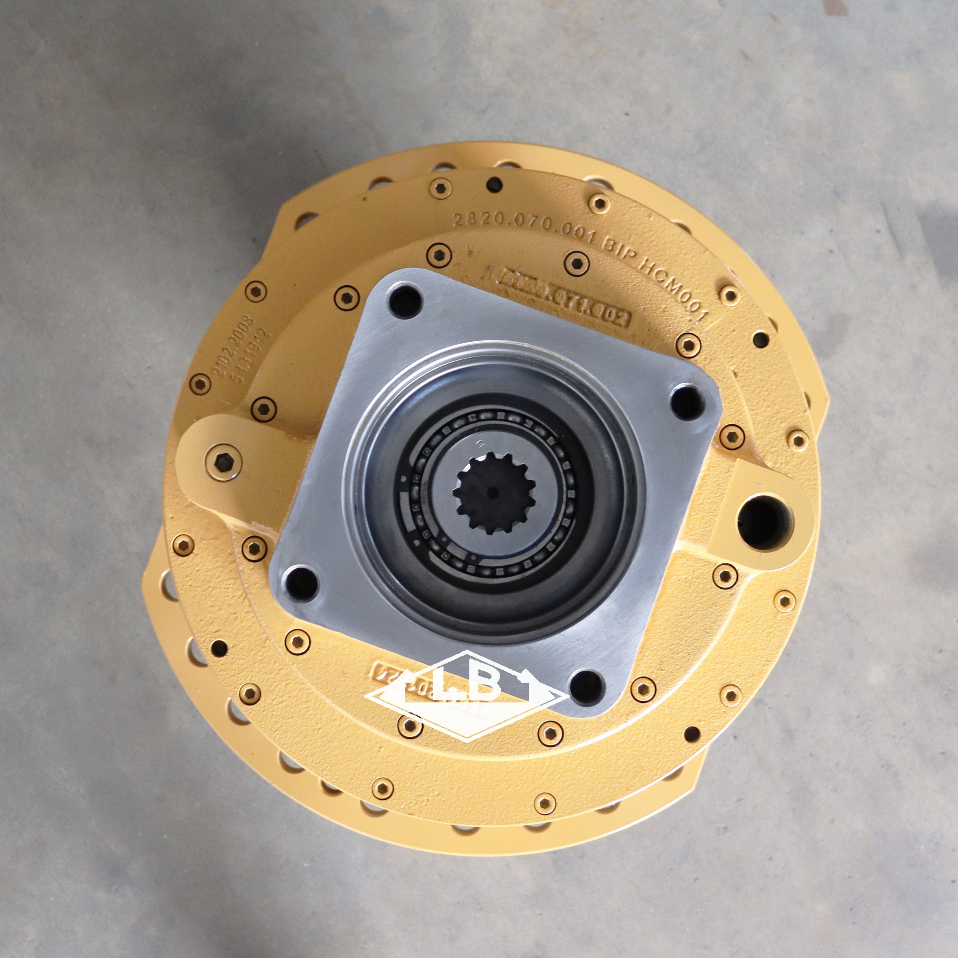 Caja de cambios de giro E374GC para excavador 582-8287 600-9606 582-8286 584-2690 Swing Gearbox Reduction Assy