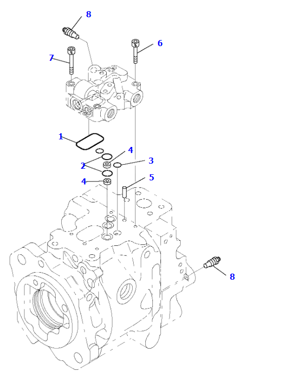 WB93,WB97液压泵（4）