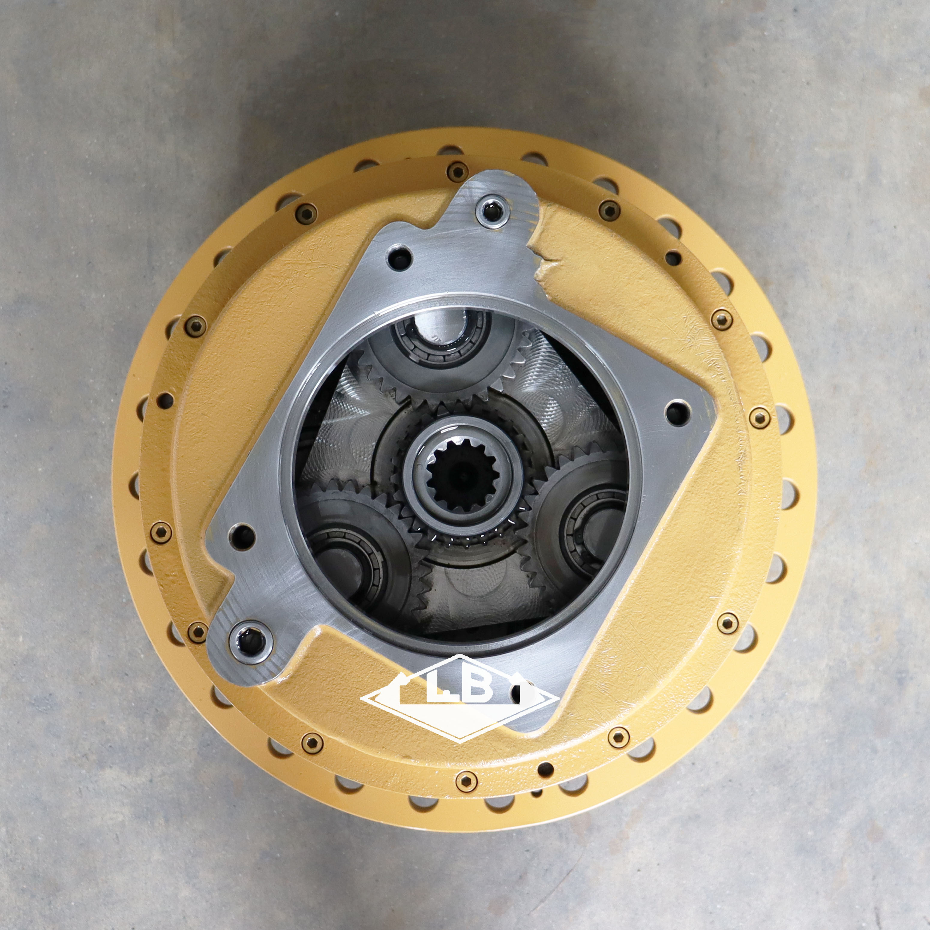 E345GC Swing Gearbox 584-2681 5842681 536-7294 5367294 para piezas de excavador de 345 GC