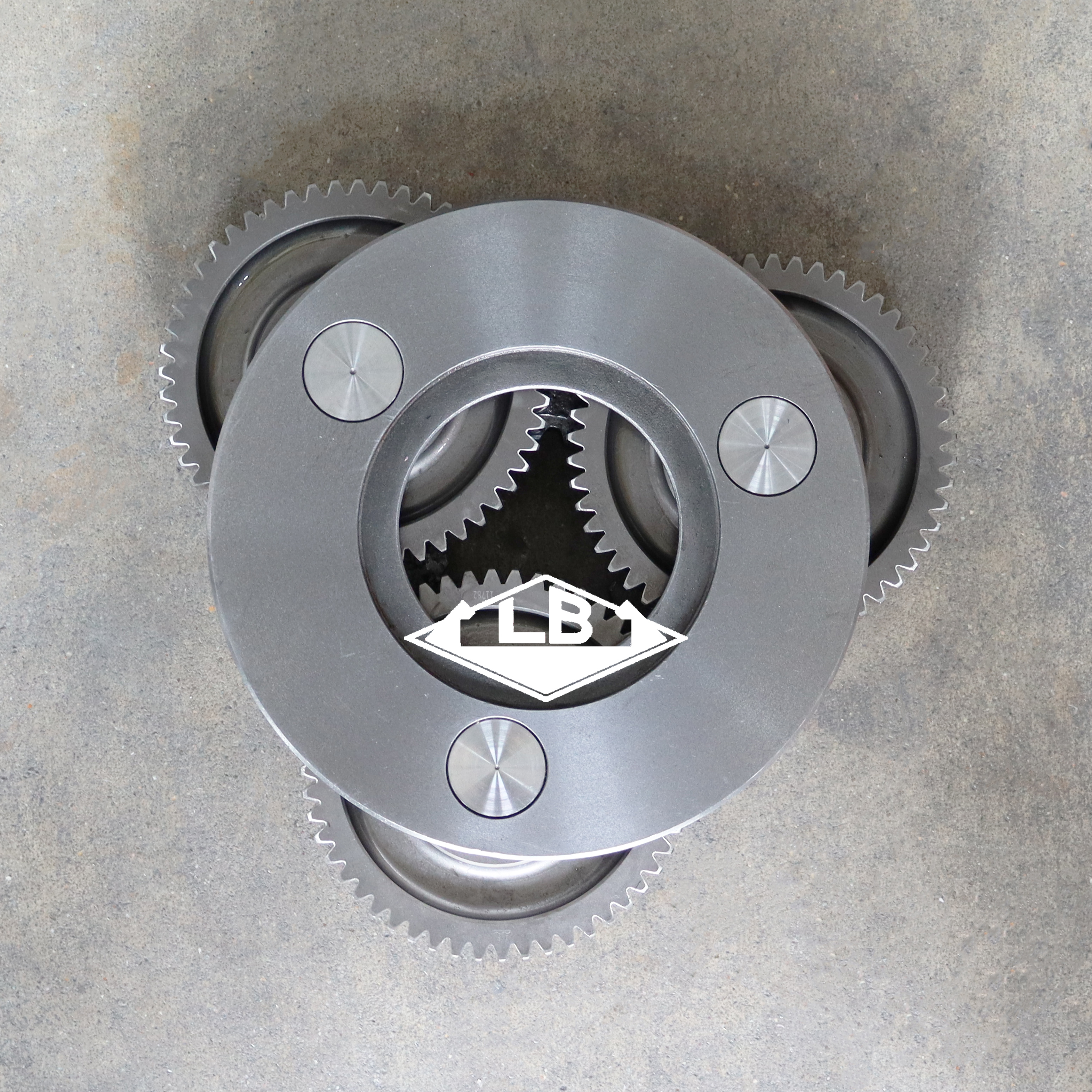 PC210-10 NO1 Carrier Assy 20Y-27-42160 Piezas de la caja de cambios de viaje para excavador Komatsu