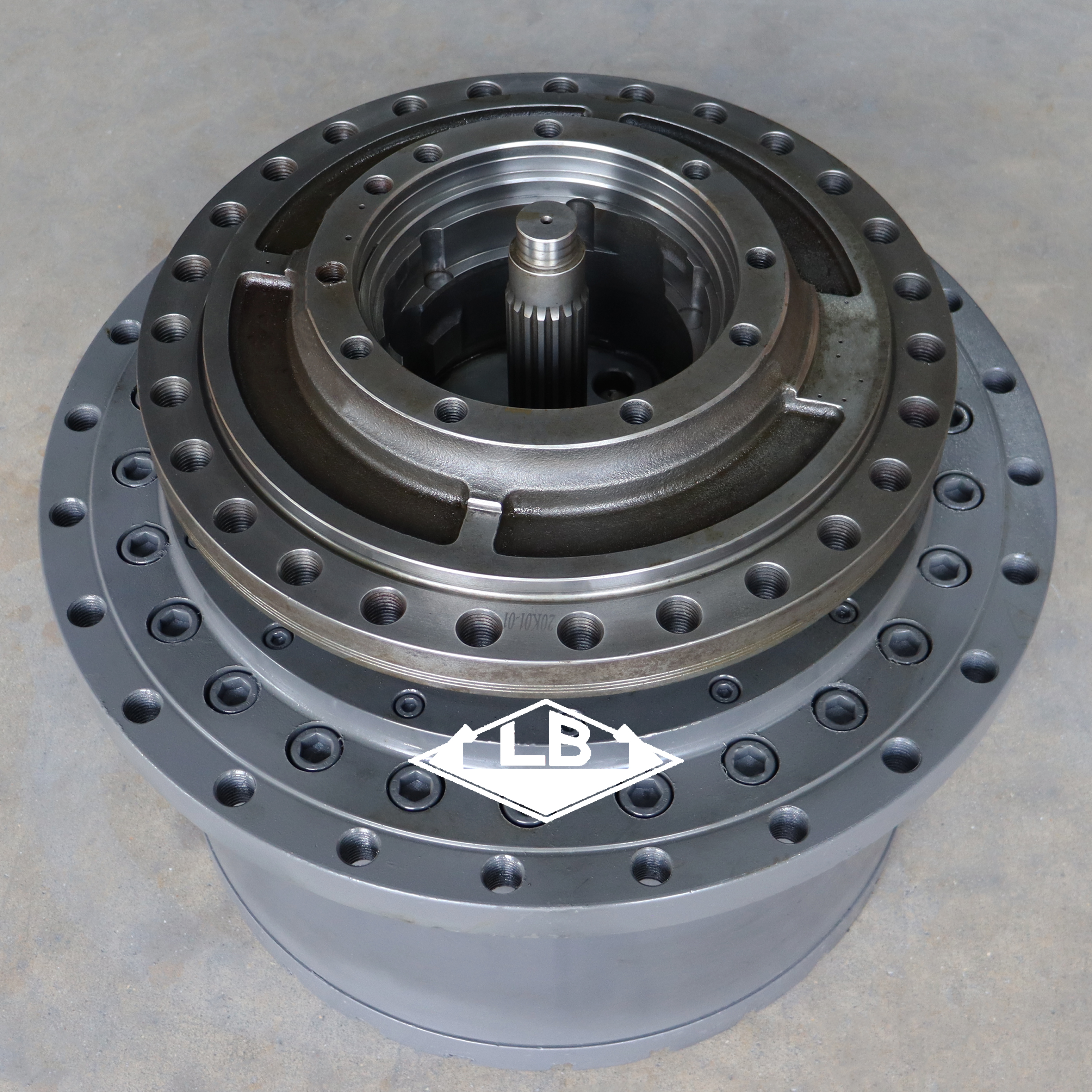 CASE CX460 CX470 IMPULSIÓN FINAL LN00102 ENGRANAJE DE REDUCCIÓN CX460 CAJA DE CAMBIOS DE VIAJE