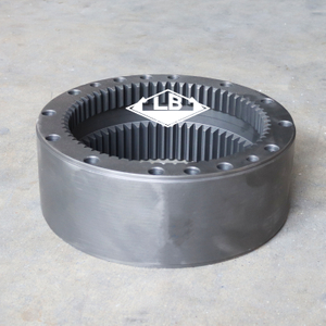 R200 R210-7 engranaje de anillo de swing XKAQ-00779 XKAQ-00073 Piezas de sapre de la caja de cambios de swing para excavador de Hyundai