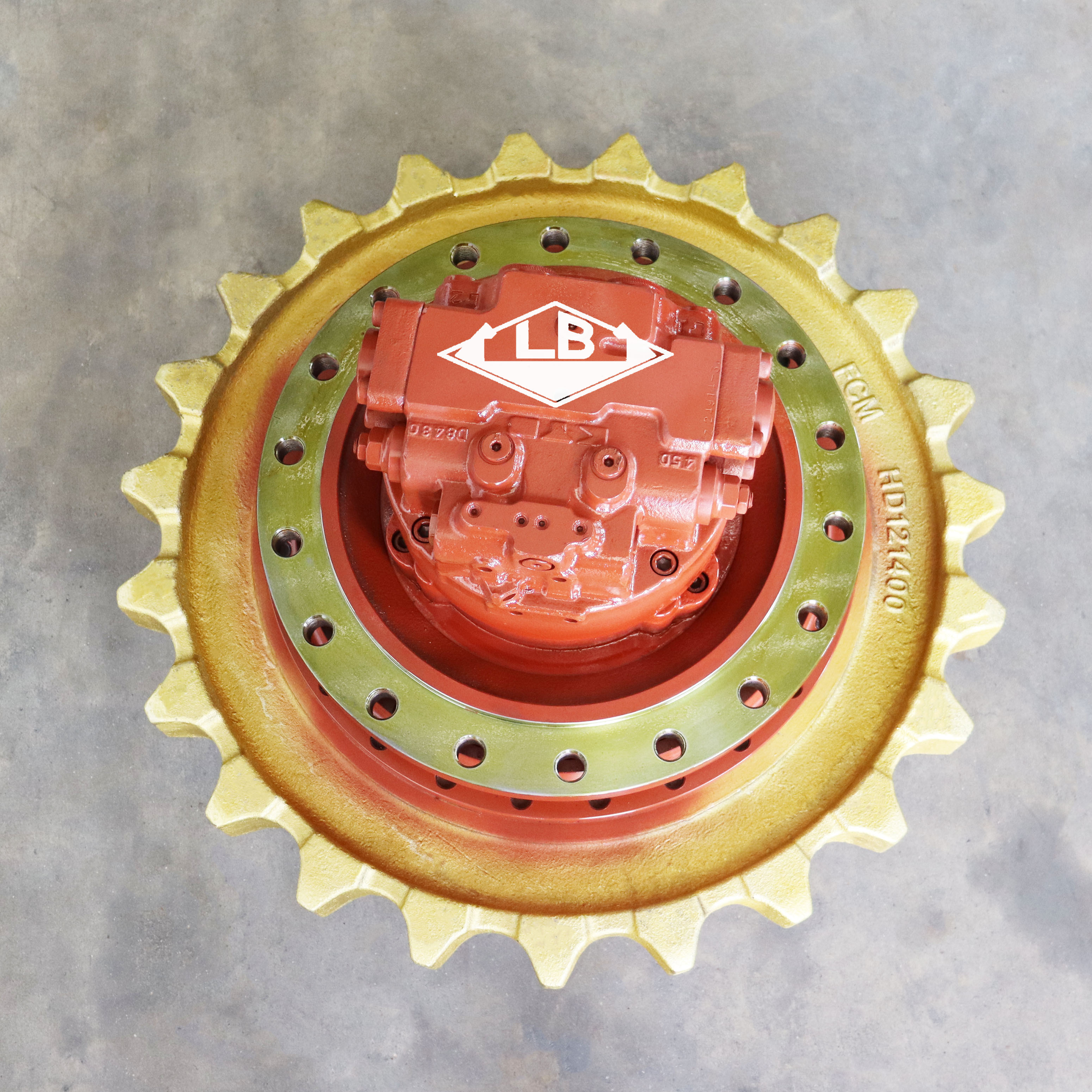 JCB290 JCB330 JS330 JCB360 Drive final con Sprocket 619-8930000001 JSA0073 333/K1153 JCB330 Drive final para excavador JCB