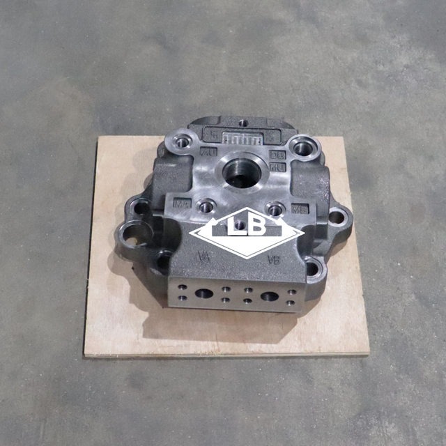 R210-9 R220-9 Cubierta del motor de balanceo 39Q6-11280 39Q6-11281 Válvula de revestimiento del motor de balanceo Aplicar para Hyundai Excavator