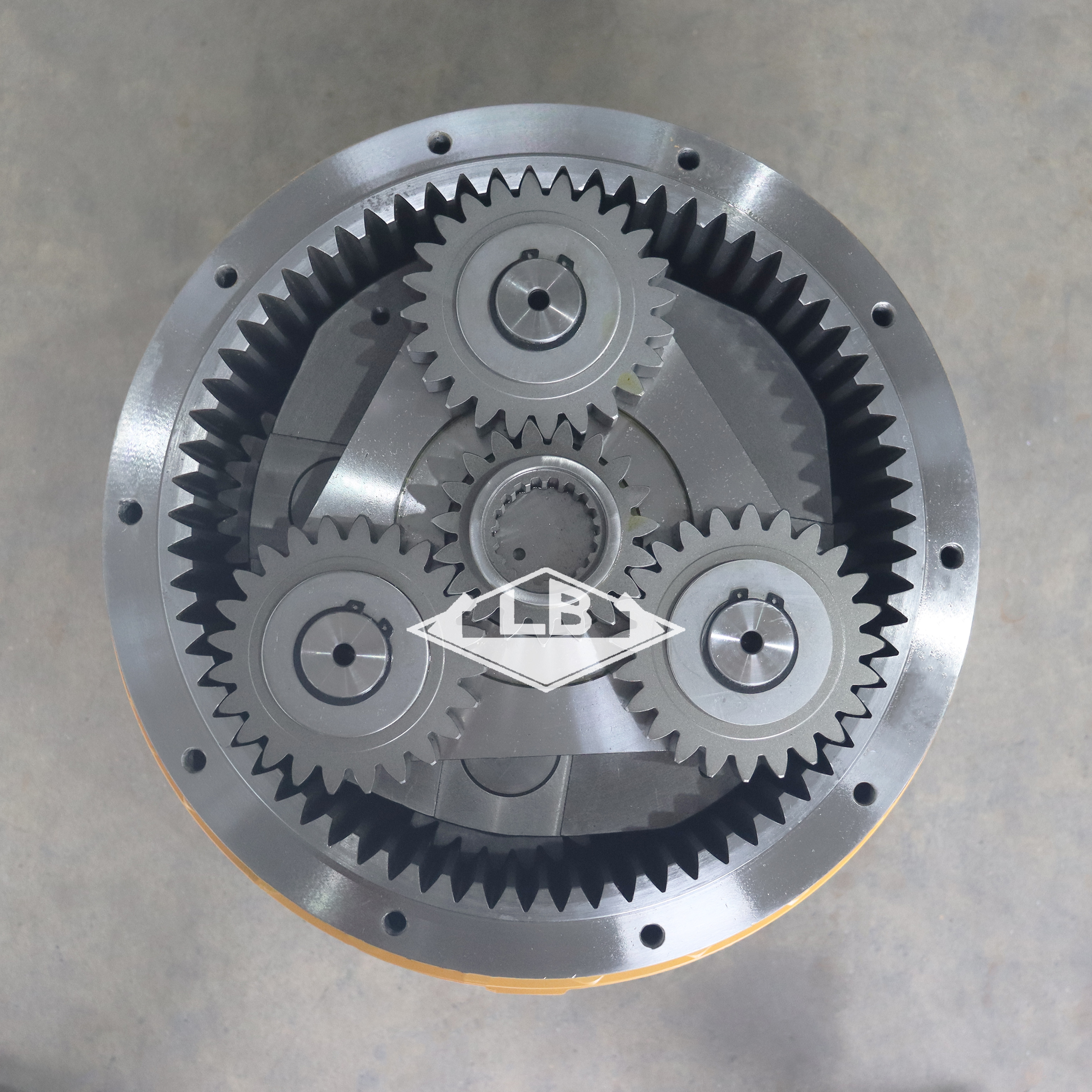 PC1250-8 maquinaria de swing 21n-26-00110 21n-26-00120 21n-26-00140 PC1250-8 Caja de cambios de giro para la excavadora de Komatsu