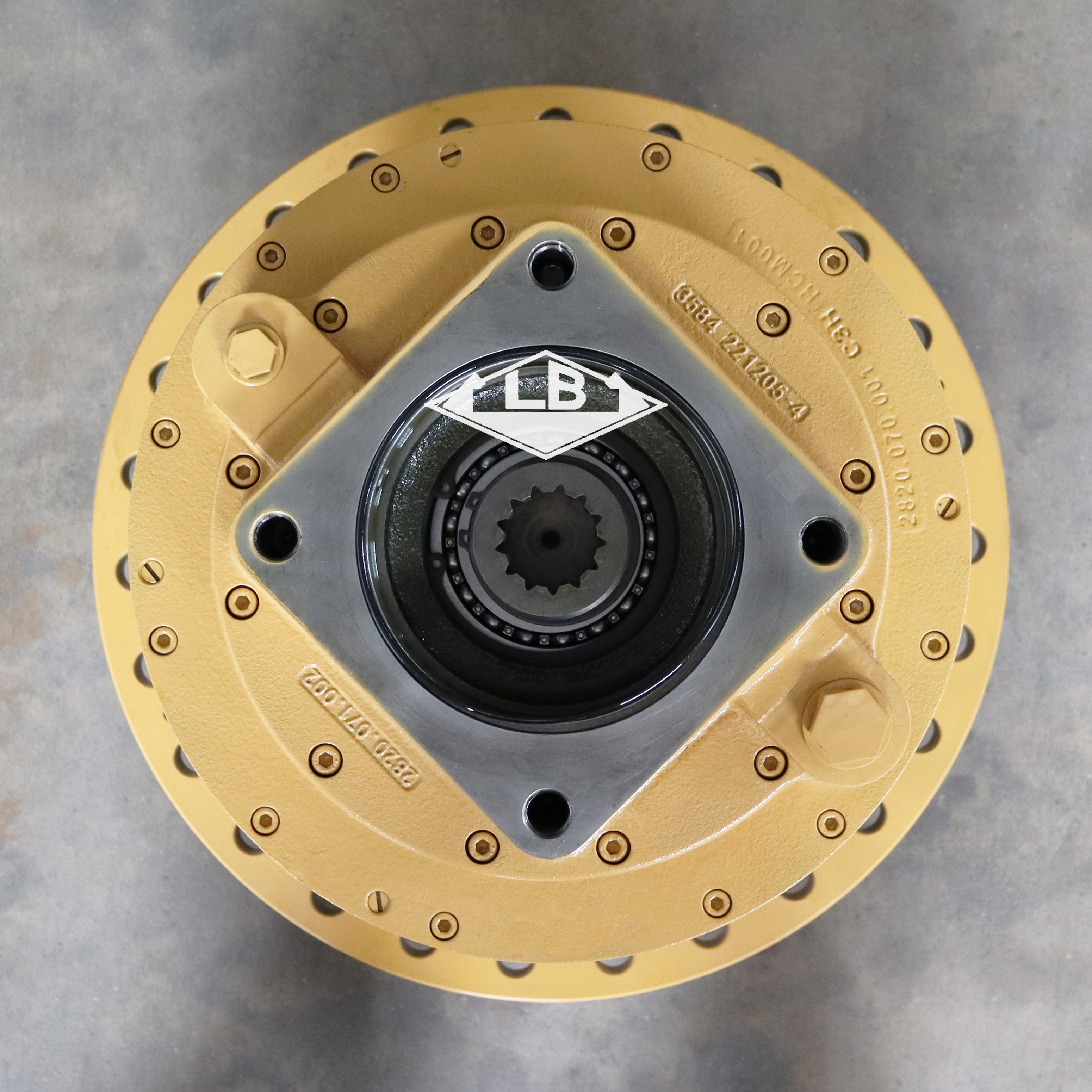 TRANSMISIÓN DE GIRO CAT 395 SIN MOTOR 607-5642 607-5657 607-5643 595-9505 607-5658 CAJA DE ENGRANAJES DE GIRO E395